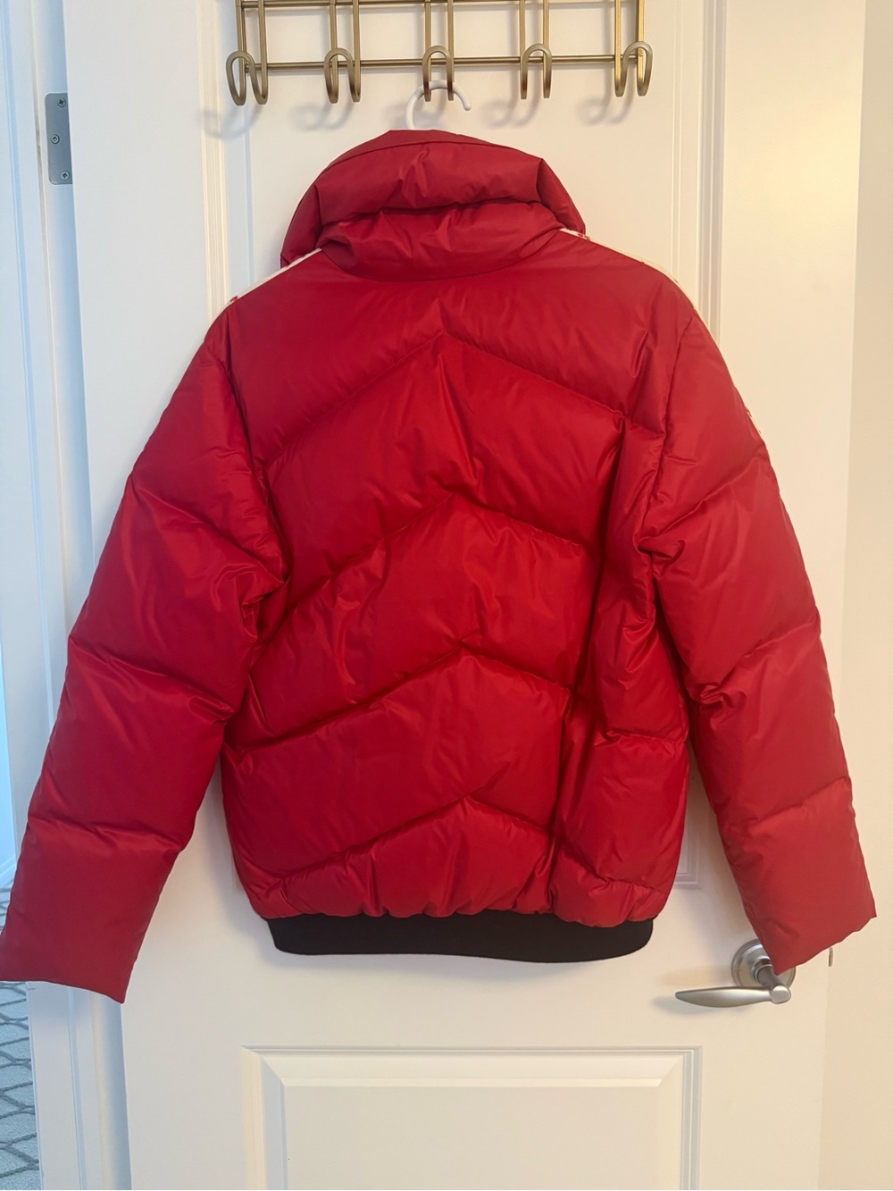 GUCCI 2018 Floral Print Goose Down Puffer Jacket IT Size 42 | US 6 - Picture 4 of 13